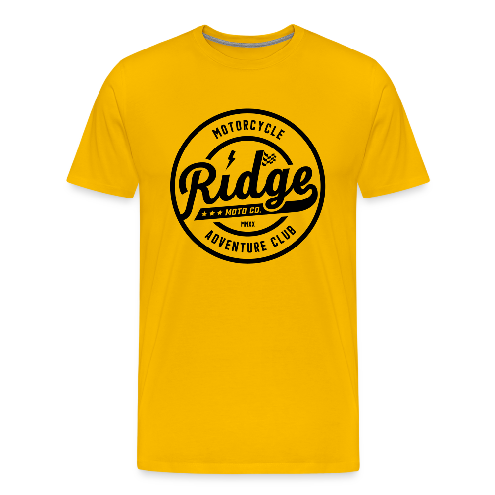 "Adventure Club" T-Shirt - Light - sun yellow
