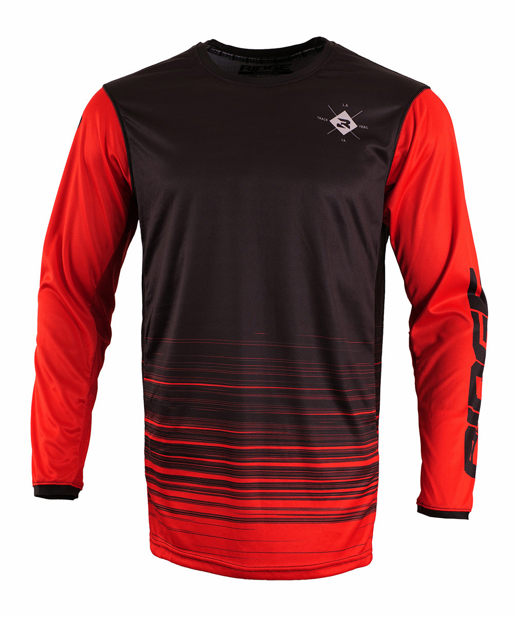 "R Diamond" Jersey (RED) - Ridge Moto