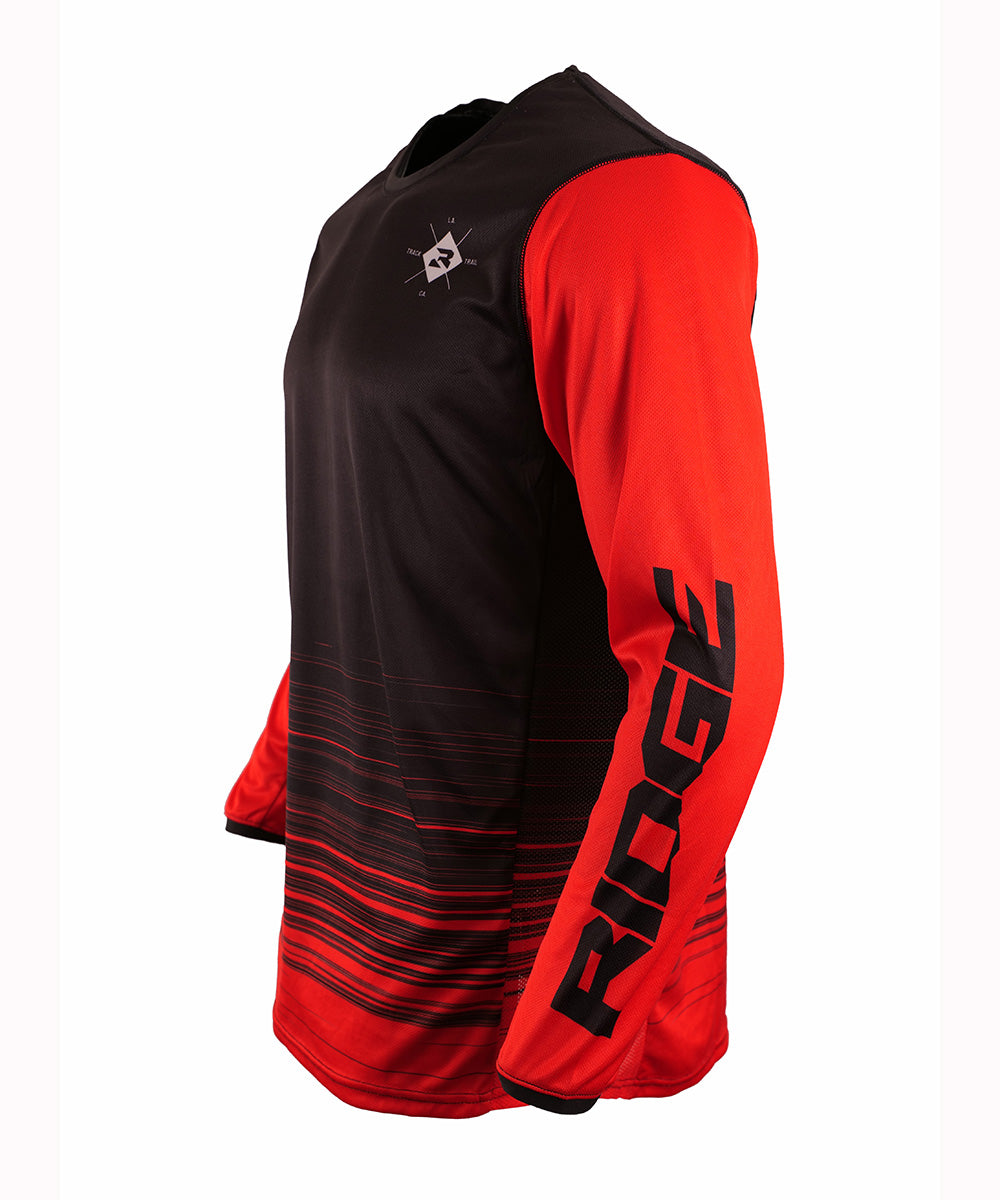"R Diamond" Jersey (RED) - Ridge Moto