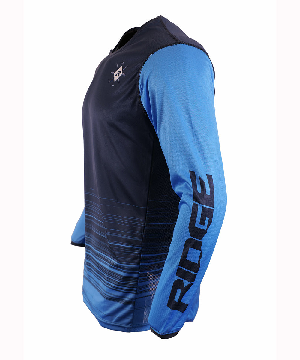 "R Diamond" Jersey (NAVY) - Ridge Moto