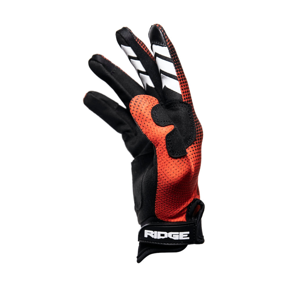 "R" Diamond Gloves (RED) - Ridge Moto