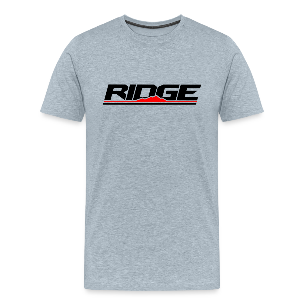 Ridge "OG" T-Shirt- Light - heather ice blue