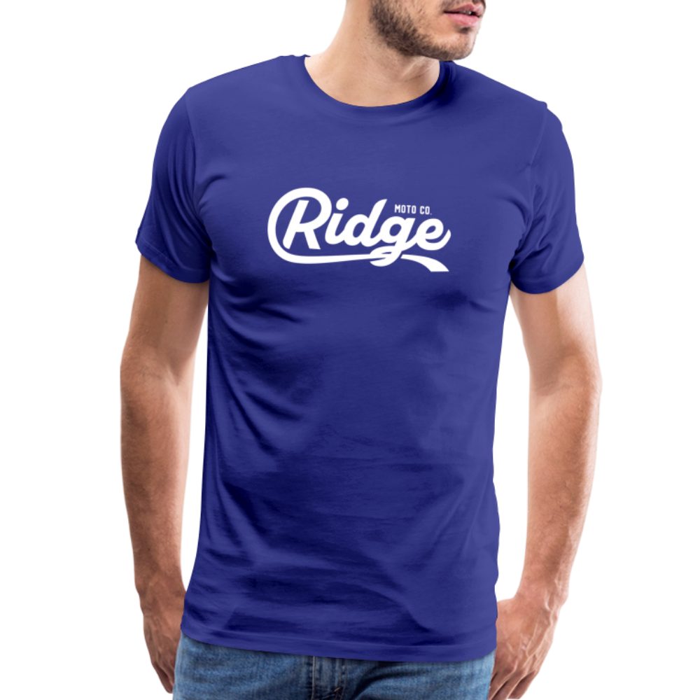 Ridge "Cola" T-Shirt - Dark - royal blue