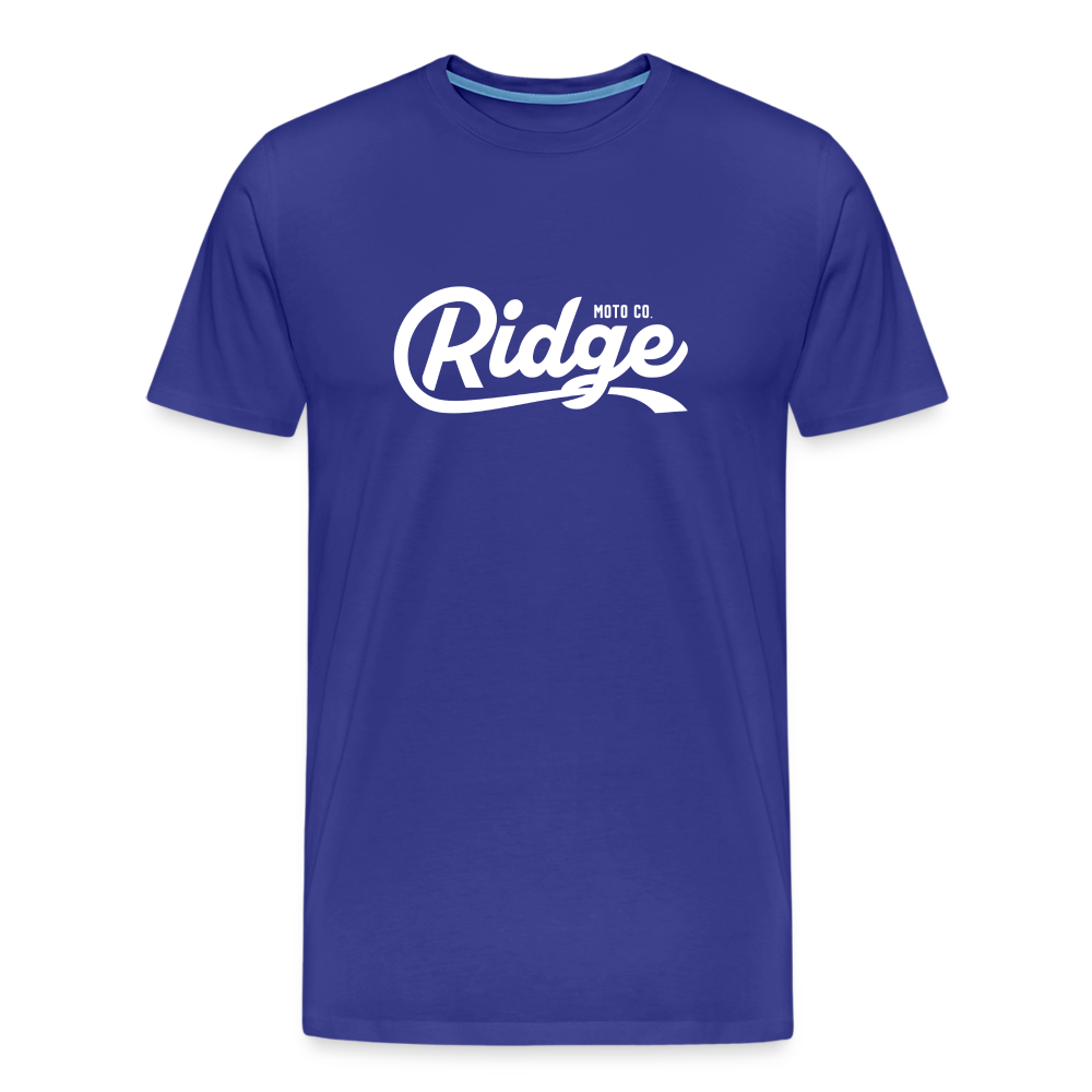 Ridge "Cola" T-Shirt - Dark - royal blue