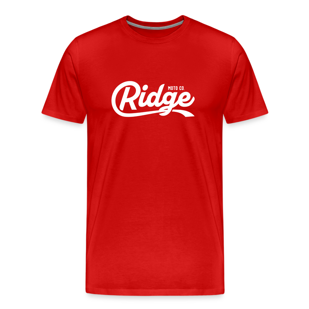 Ridge "Cola" T-Shirt - Dark - red