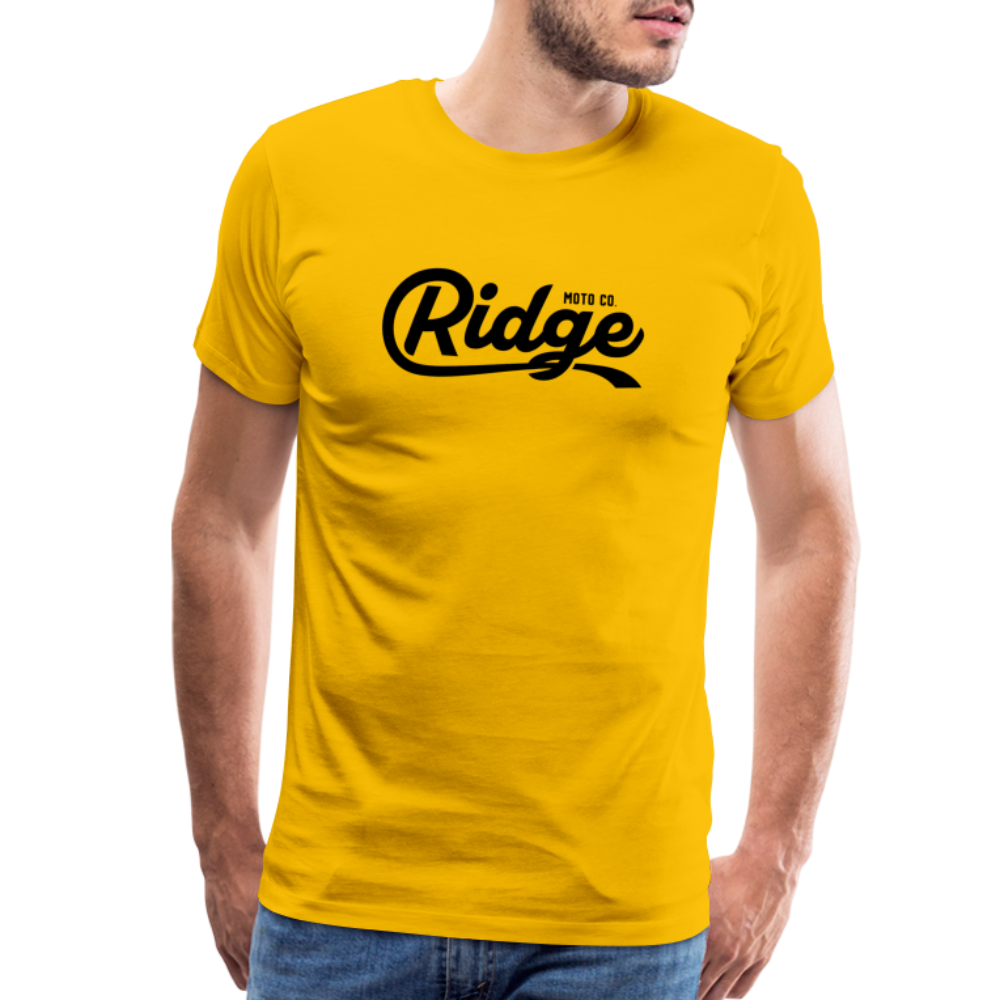 Ridge "Cola" T-Shirt - Light - sun yellow