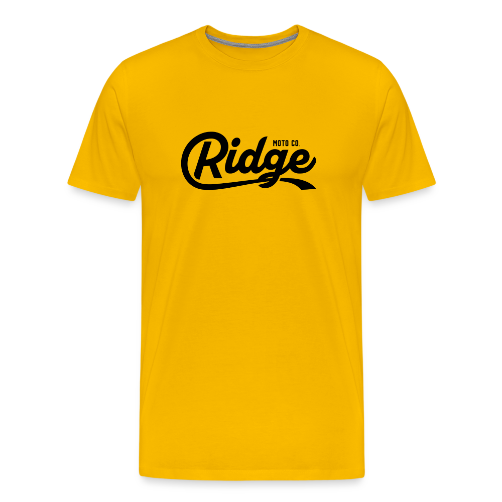 Ridge "Cola" T-Shirt - Light - sun yellow