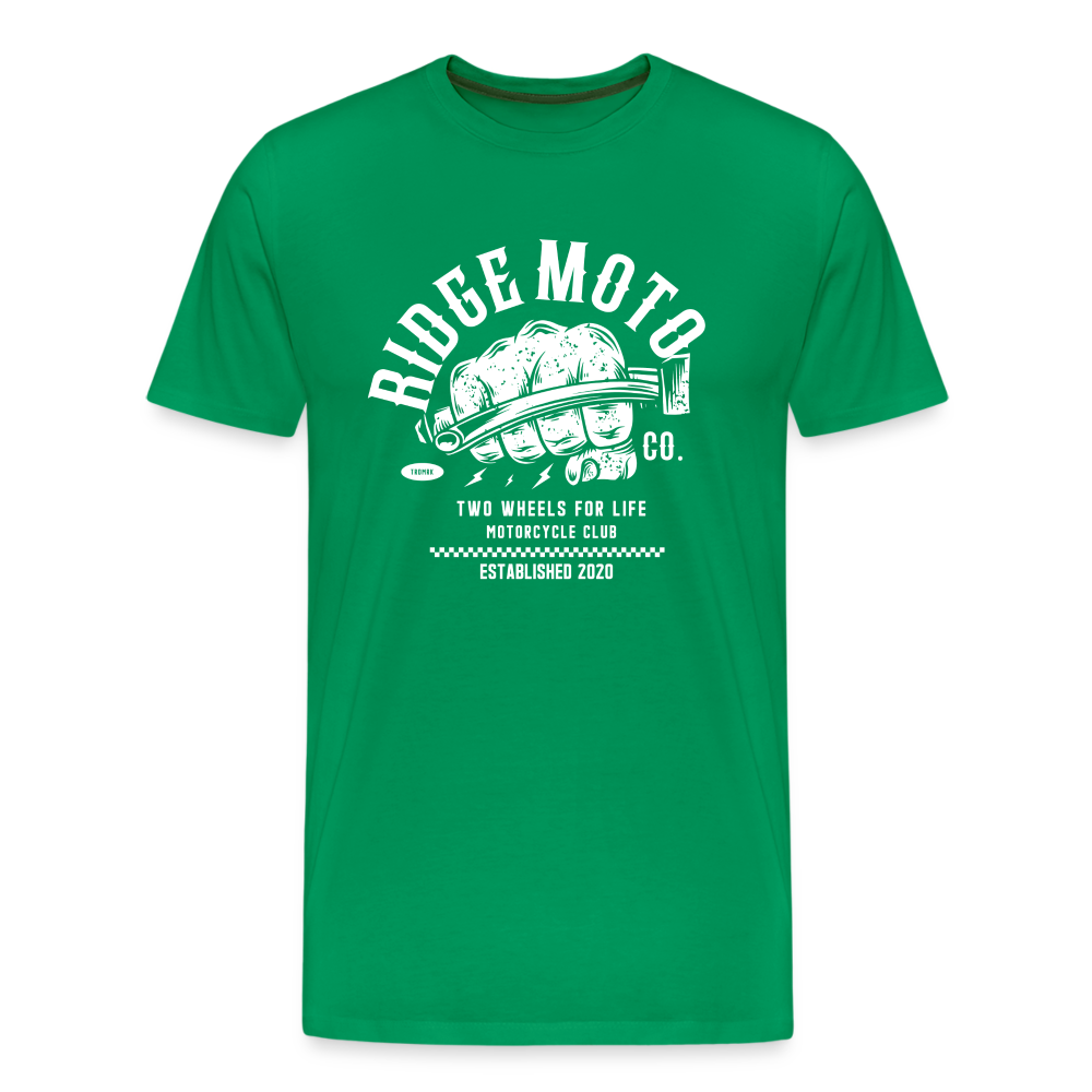 "Fist It" T-Shirt - Dark - kelly green