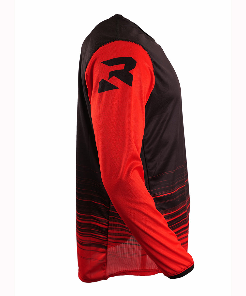 "R Diamond" Jersey (RED) - Ridge Moto