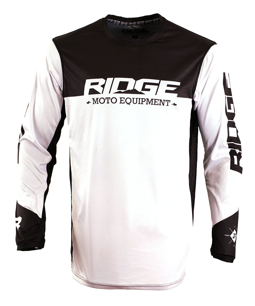 "Ridge" Jersey (WHT) - Ridge Moto