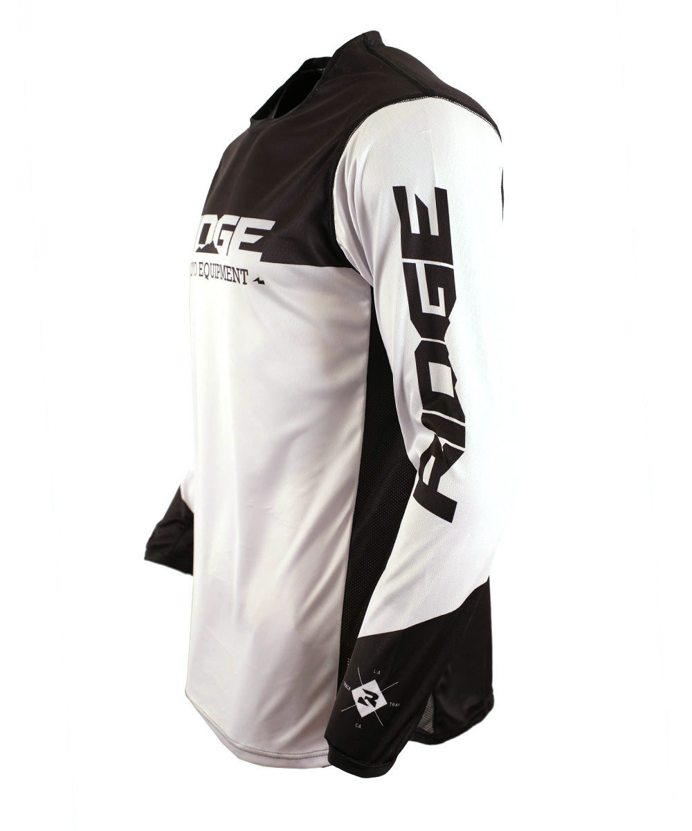 "Ridge" Jersey (WHT) - Ridge Moto