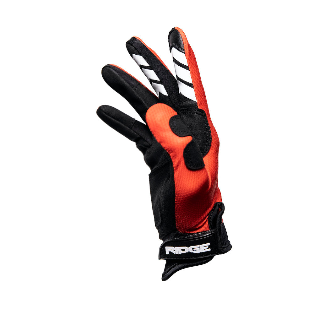 "R" Gloves (RED) - Ridge Moto