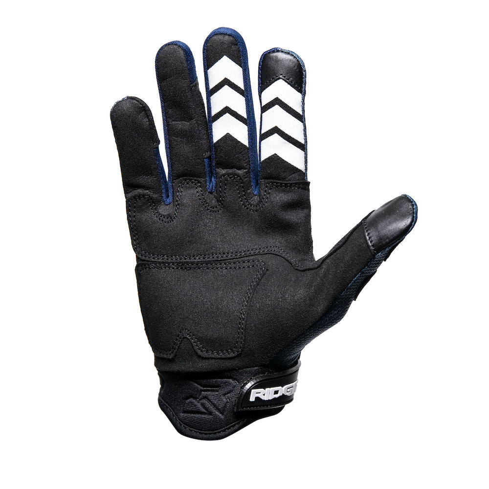 "R" Gloves (NAVY) - Ridge Moto