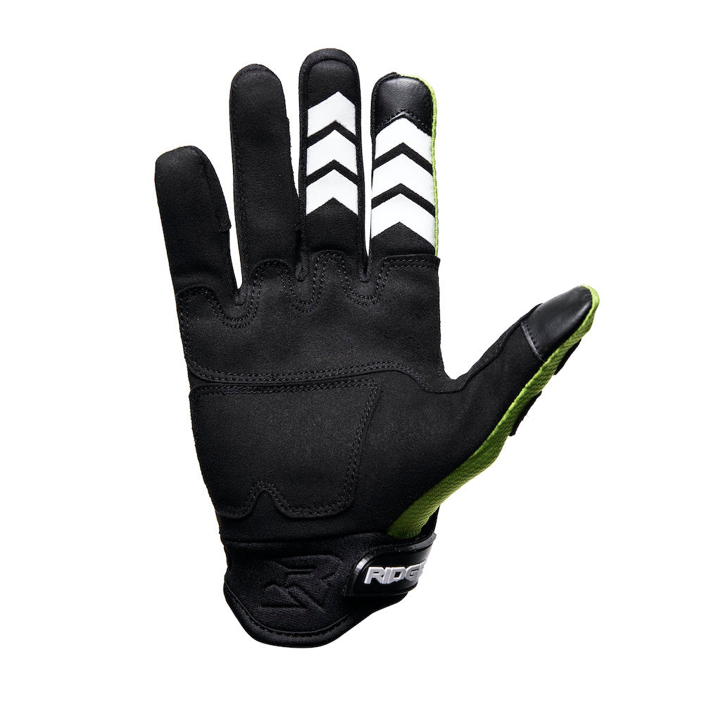 "R" Gloves (GRN) - Ridge Moto