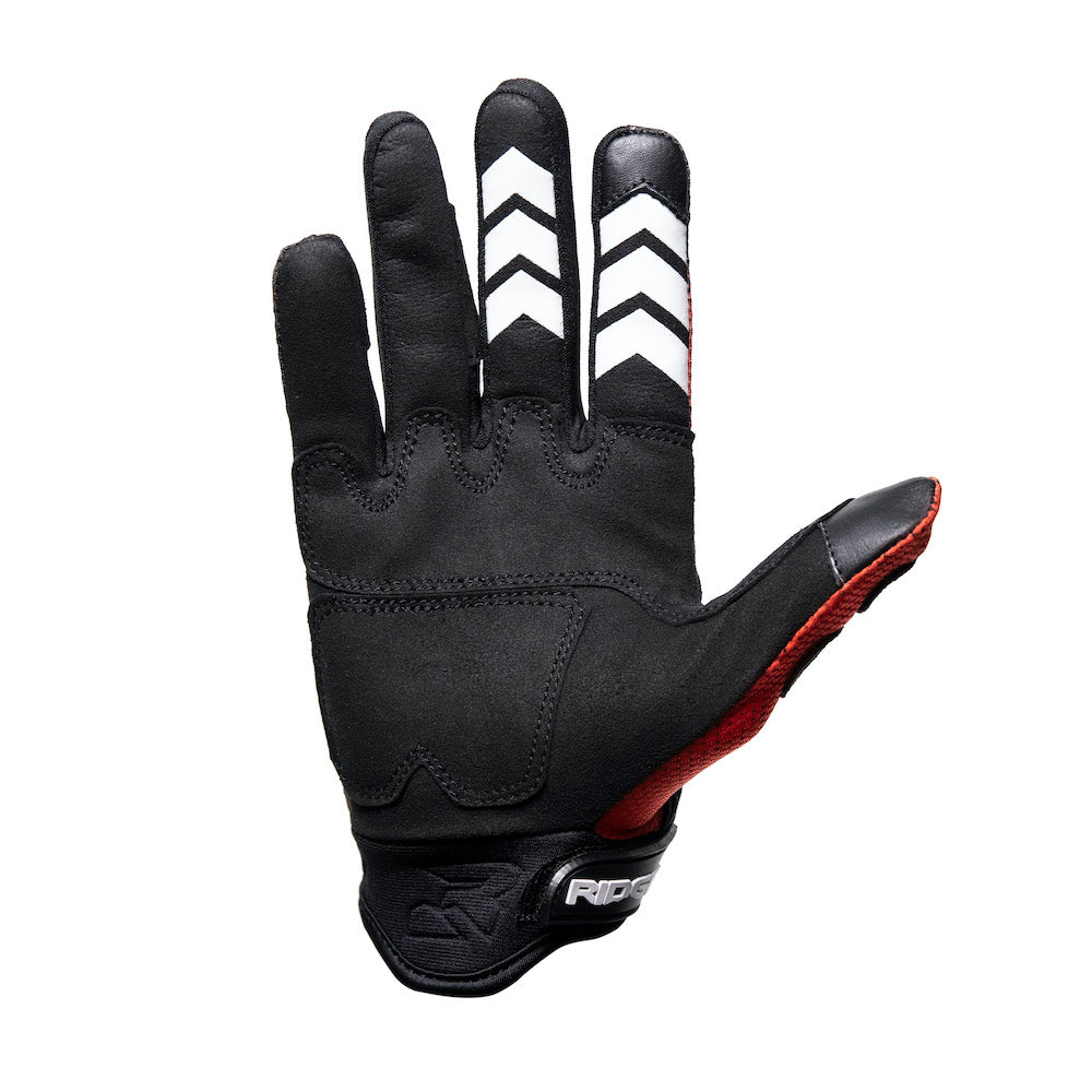 "ELEMENT" Gloves (RED) - Ridge Moto