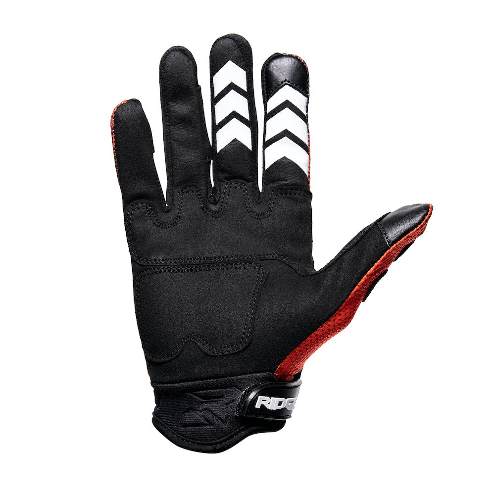 "R" Diamond Gloves (RED) - Ridge Moto